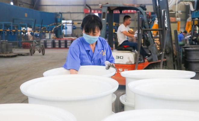 湯陰：安強車輪生產(chǎn)忙